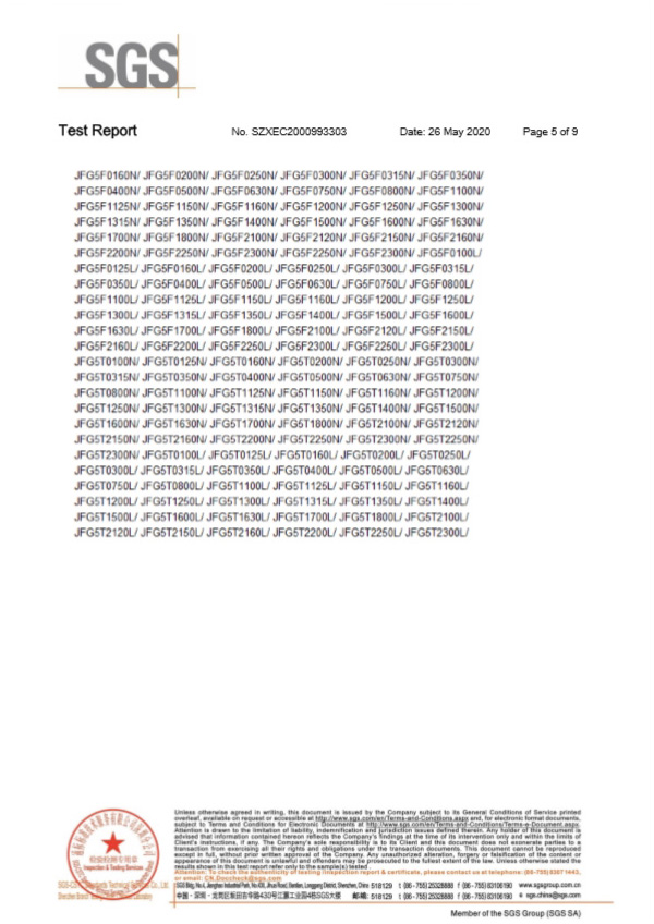 玻璃管保險絲SGS5